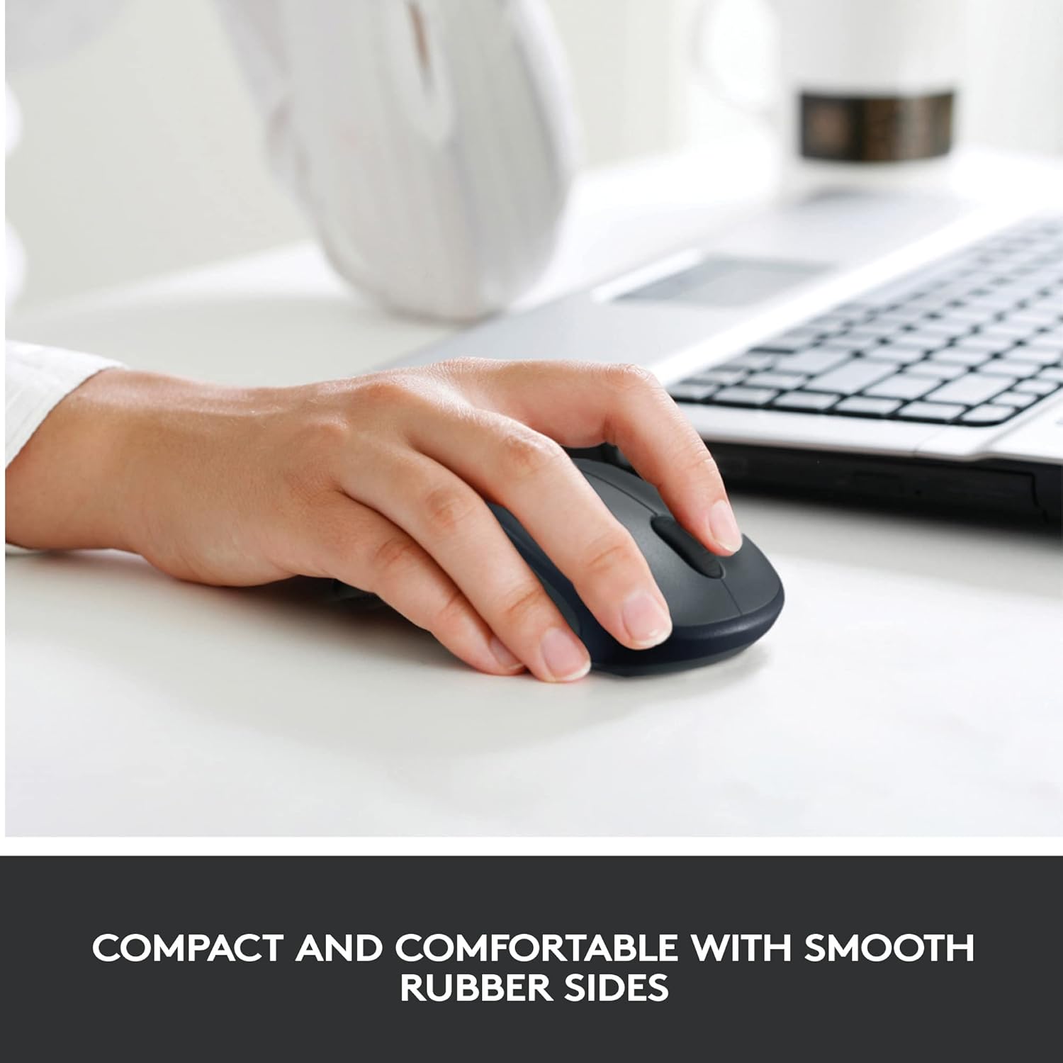 Buy Logitech,Logitech M235 Wireless Mouse, 2.4 GHz with USB Receiver, 1000 DPI Optical Tracking, 12 Month Battery, Compatible with PC, Mac, Laptop, Chromebook - Grey - Gadcet UK | UK | London | Scotland | Wales| Near Me | Cheap | Pay In 3 | Mice & Trackballs