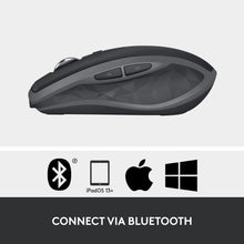 Buy Logitech,Logitech MX Anywhere 2S Wireless Mouse, Multi-Device, Bluetooth and 2.4 GHz with USB Unifying Receiver, 200 To 4000 Dpi Any Surface Laser Tracking, 7-Buttons, Laptop/ PC/ Mac/ iPad OS - Graphite Black - Gadcet UK | UK | London | Scotland | Wales| Ireland | Near Me | Cheap | Pay In 3 | Keyboard & Mouse Wrist Rests