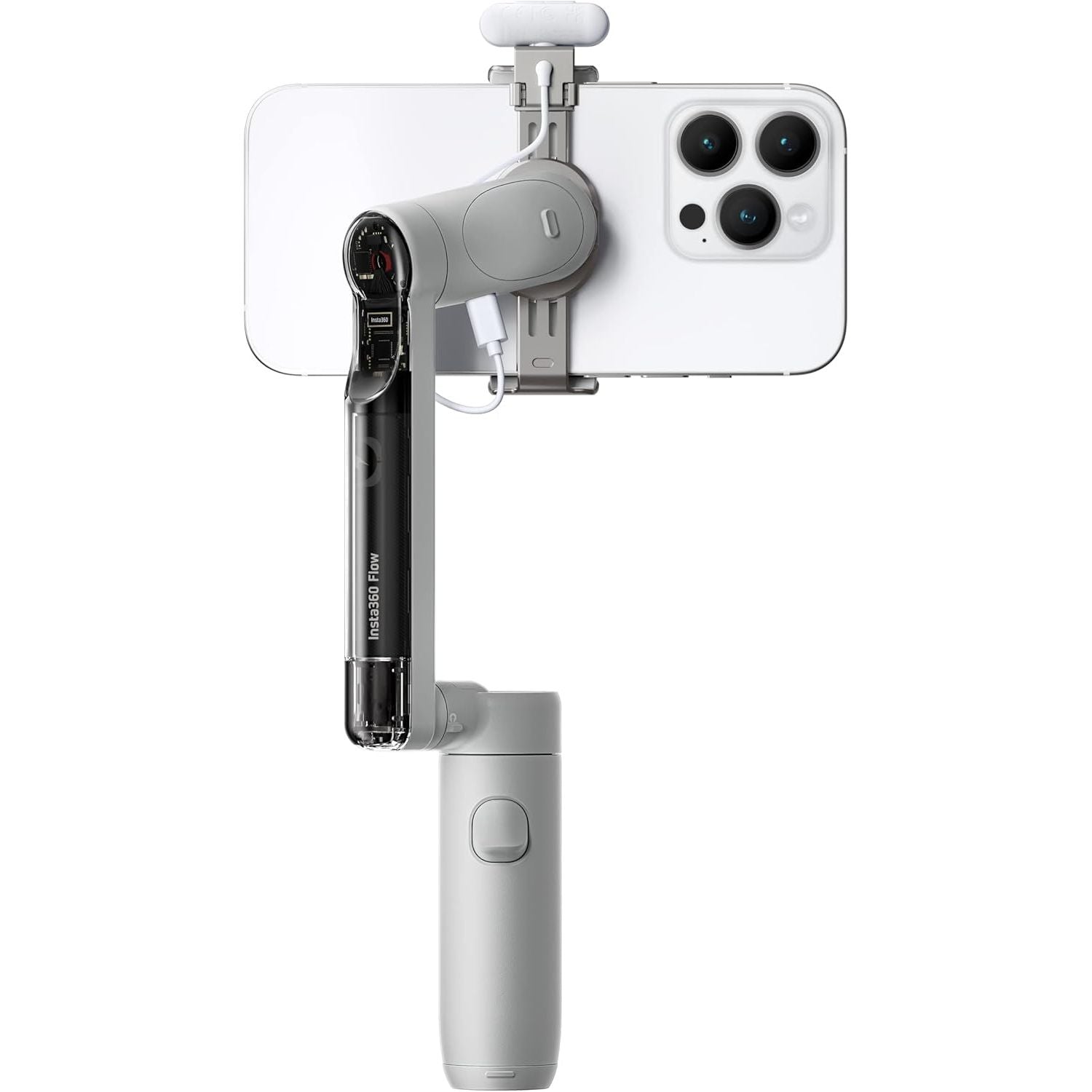 Buy Insta360,Insta360 Flow - AI-Powered Smartphone Stabilizer, Auto Tracking, 3-Axis Stabilization, Built-In Selfie Stick & Tripod, Portable & Foldable, for YouTube & TikTok - Stone Gray - Gadcet UK | UK | London | Scotland | Wales| Near Me | Cheap | Pay In 3 | Camera Stabilizers & Supports