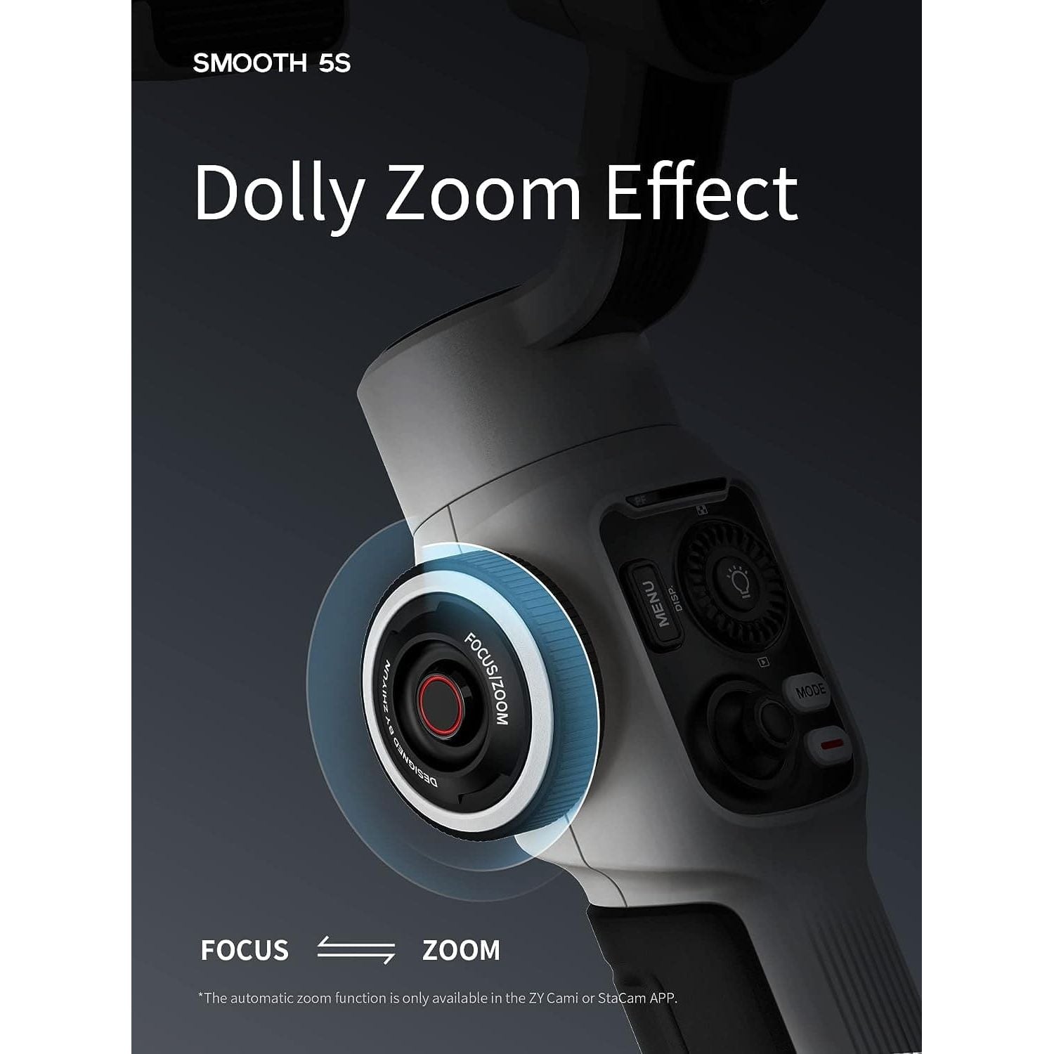Buy ZHIYUN,Zhiyun Smooth 5S - Gimbal Stabilizer for Smartphones - Grey - Gadcet UK | UK | London | Scotland | Wales| Ireland | Near Me | Cheap | Pay In 3 | Camera Parts & Accessories