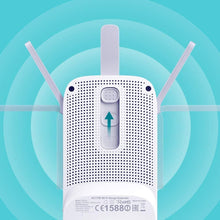 TP-Link,TP-Link AC1750 Universal Dual Band Range Extender, Broadband/Wi-Fi Extender, Wi-Fi Booster/Hotspot with 1 Gigabit Port and 3 External Antennas, Built-in Access Point Mode, UK Plug (RE450), White - Gadcet.com
