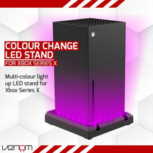 Buy Venom,Venom LED Light-Up Console Stand for Xbox Series X - Gadcet UK | UK | London | Scotland | Wales| Near Me | Cheap | Pay In 3 | Portable Game Console Accessories