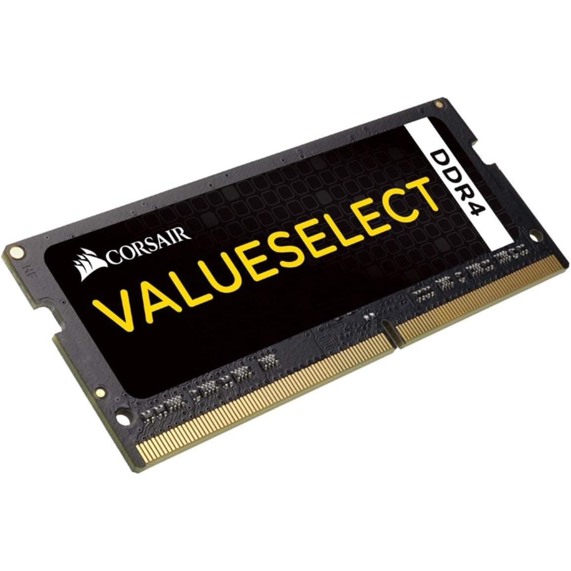 Buy Corsair,Corsair Value Select SODIMM 16GB (1x16GB) DDR4 2133MHz C15 Memory for Laptop/Notebooks - Black - Gadcet UK | UK | London | Scotland | Wales| Ireland | Near Me | Cheap | Pay In 3 | Computer Components