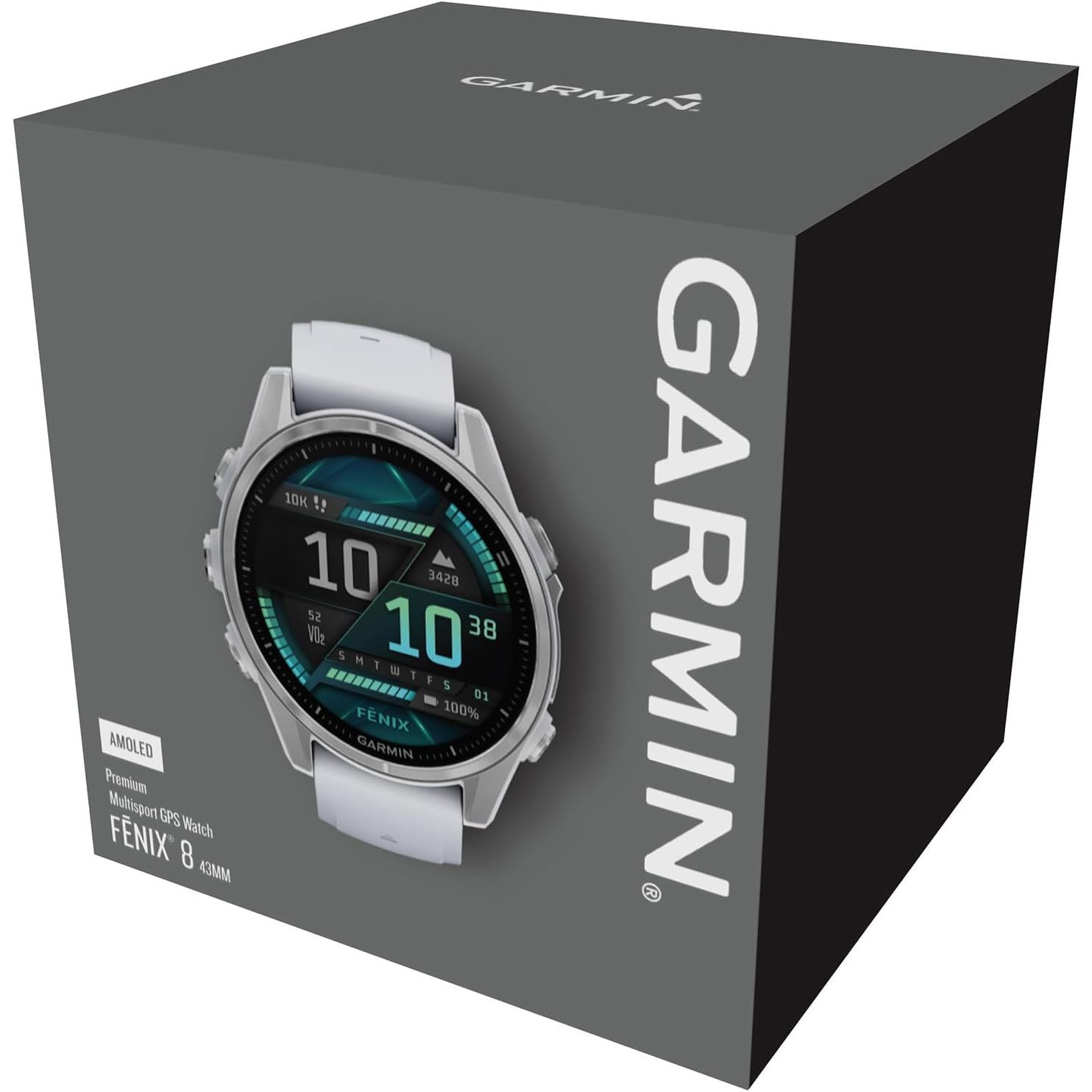 Buy Garmin,Garmin fēnix 8 Premium Multisport GPS Smartwatch – 43mm AMOLED, Whitestone – 10-Day Battery, Built-in LED Flashlight - Gadcet UK | UK | London | Scotland | Wales| Near Me | Cheap | Pay In 3 | Smart Watches
