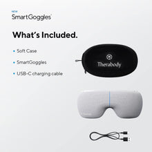 Buy Therabody,Therabody SmartGoggles Biometric Heated Eye Mask & Facial Massager Device - Bluetooth Sleep Mask Goggles with 3 Custom Modes for Stress Relief, Anxiety Relief, Tension Headache Relief & Improved Sleep - Gadcet | UK | London | Scotland | Wales| Near Me | Cheap | Pay In 3 | Eye Masks