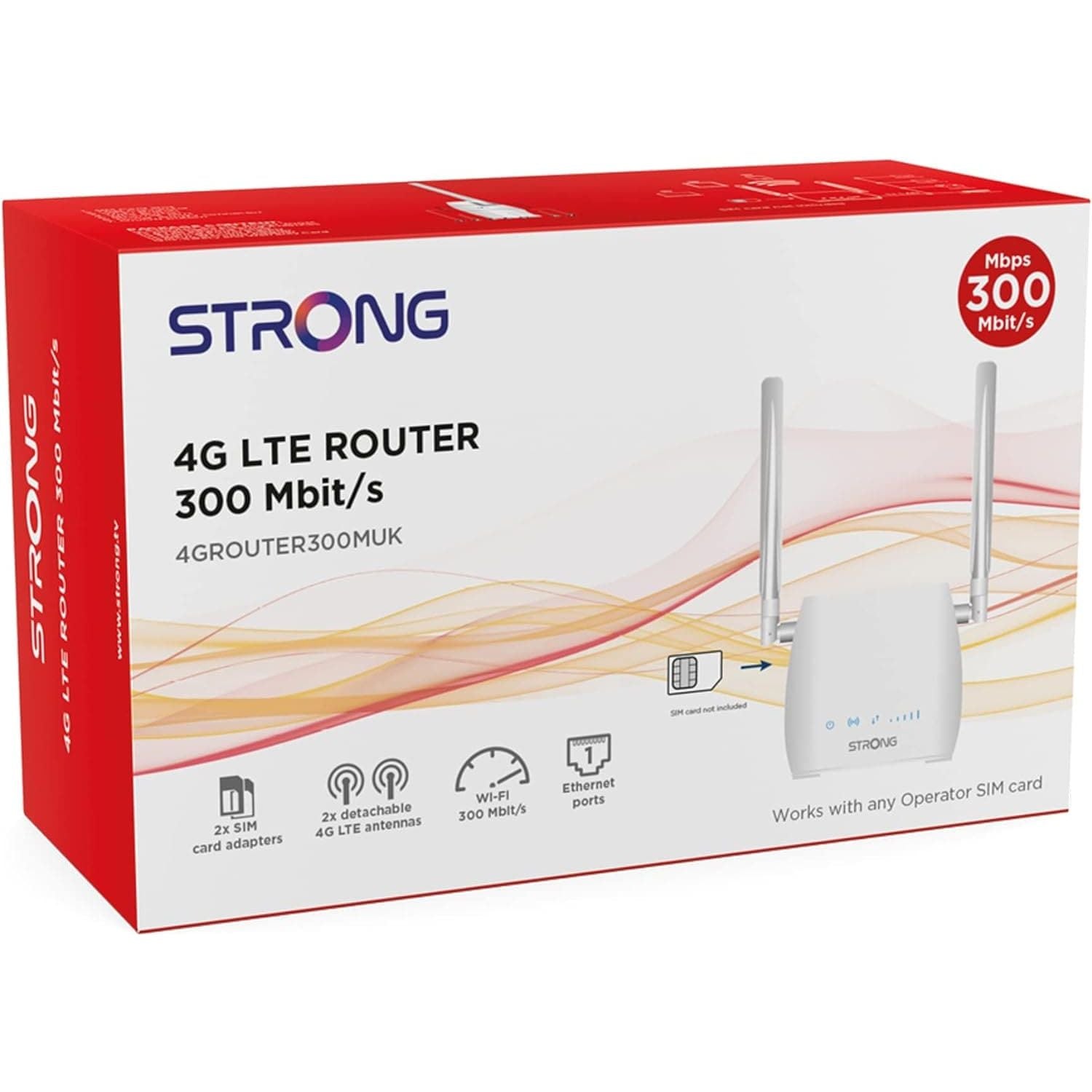 Buy Strong,STRONG 4G LTE Mini Wi-Fi Router - CAT 4, N300, SIM Slot, LAN Port, Zero Configuration, Includes SIM Card Adapters - Gadcet UK | UK | London | Scotland | Wales| Near Me | Cheap | Pay In 3 | Network Cards & Adapters