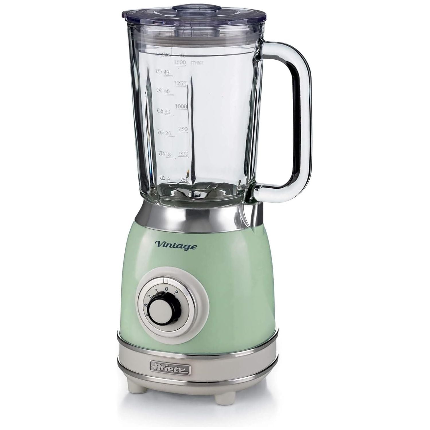 Buy Ariete,Ariete Vintage 58304 Glass Jug Blender – 1000W, 1.5L Capacity, Green - Gadcet UK | UK | London | Scotland | Wales| Near Me | Cheap | Pay In 3 | Food Mixers & Blenders