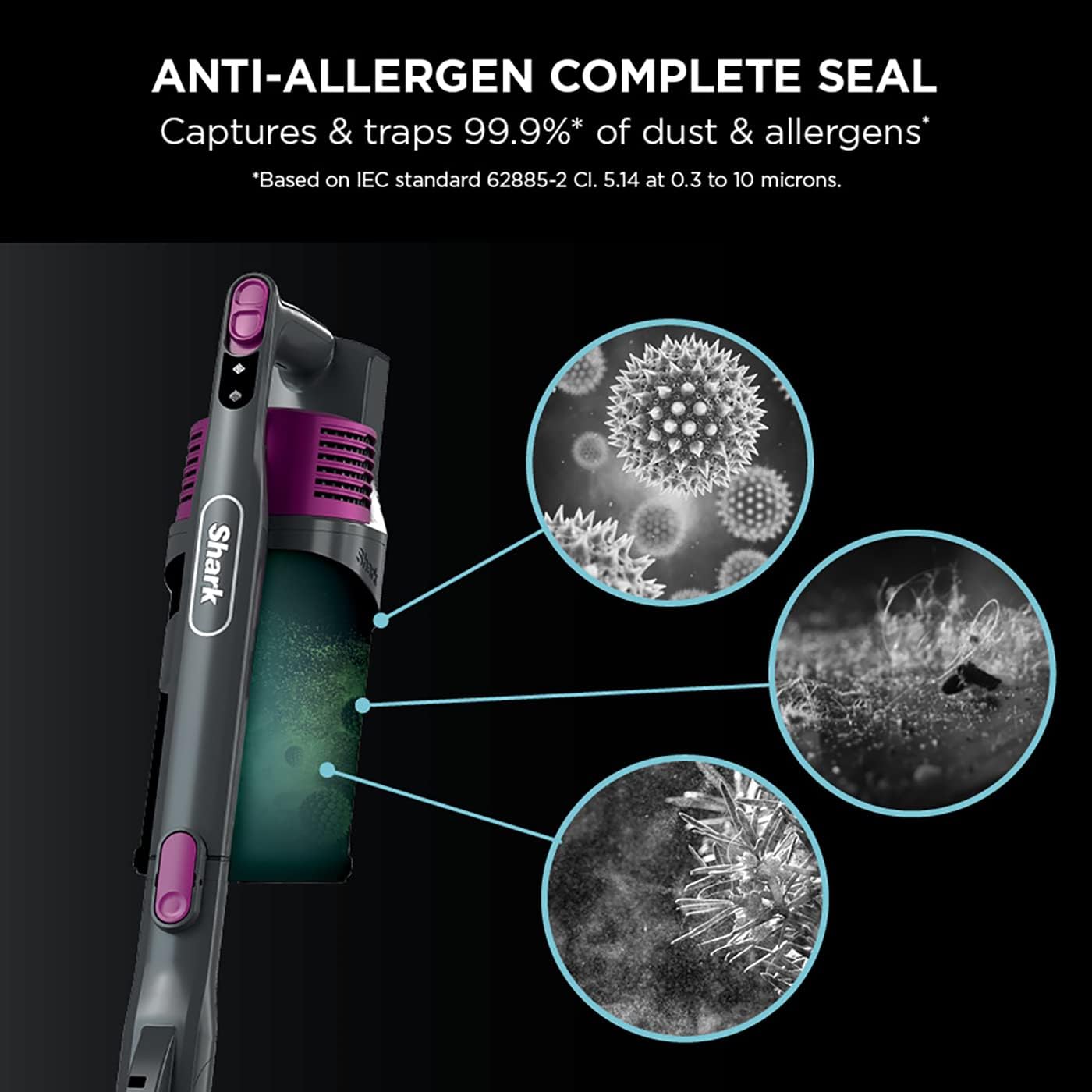 Buy Shark,Shark Cordless Stick Vacuum Cleaner - Anti Hair Wrap, Up to 80 Min Run-Time (2 Batteries), Flexible, with Crevice & Upholstery Tools - Fuchsia IZ252UK - Gadcet UK | UK | London | Scotland | Wales| Near Me | Cheap | Pay In 3 | Vaccum Cleaner
