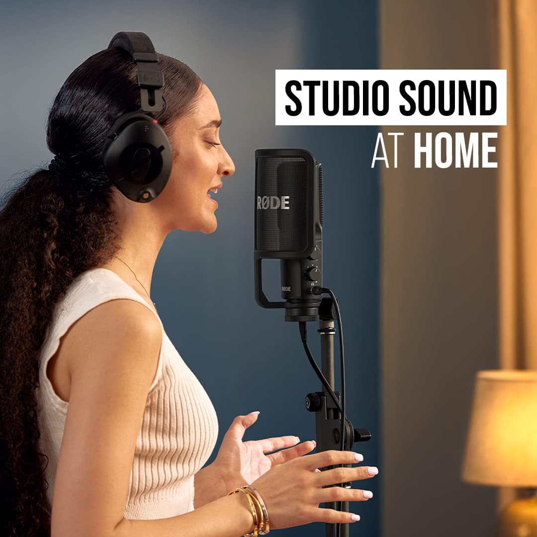 Buy RØDE,RØDE NT-USB+ Professional-Grade USB Microphone for Recording Exceptional Audio Directly to a Computer or Mobile Device , black - Gadcet UK | UK | London | Scotland | Wales| Near Me | Cheap | Pay In 3 | Microphones