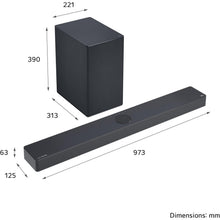 LG USC9S 3.1 Channel Bluetooth Soundbar – Dolby Atmos, Wireless Subwoofer, TV Audio System