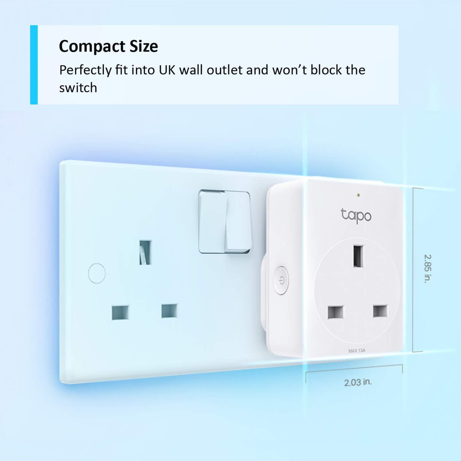 Buy Tapo,Tapo Smart Plug Wi-Fi Outlet, Works with Amazon Alexa & Google Home,Max 13A Wireless Smart Socket, Device Sharing, No Energy Monitoring, Alexa Plug, No Hub Required,Tapo P100(4-pack) - Gadcet UK | UK | London | Scotland | Wales| Near Me | Cheap | Pay In 3 | Electronics