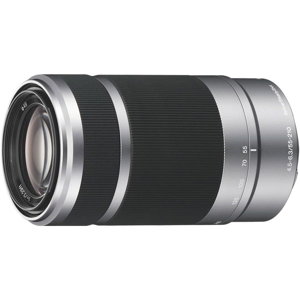 Buy Sony,Sony SEL55210 E Mount APS-C 55-210 mm F4.5-6.3 Telephoto Zoom Lens - Silver - Gadcet UK | UK | London | Scotland | Wales| Ireland | Near Me | Cheap | Pay In 3 | Camera & Video Camera Lenses
