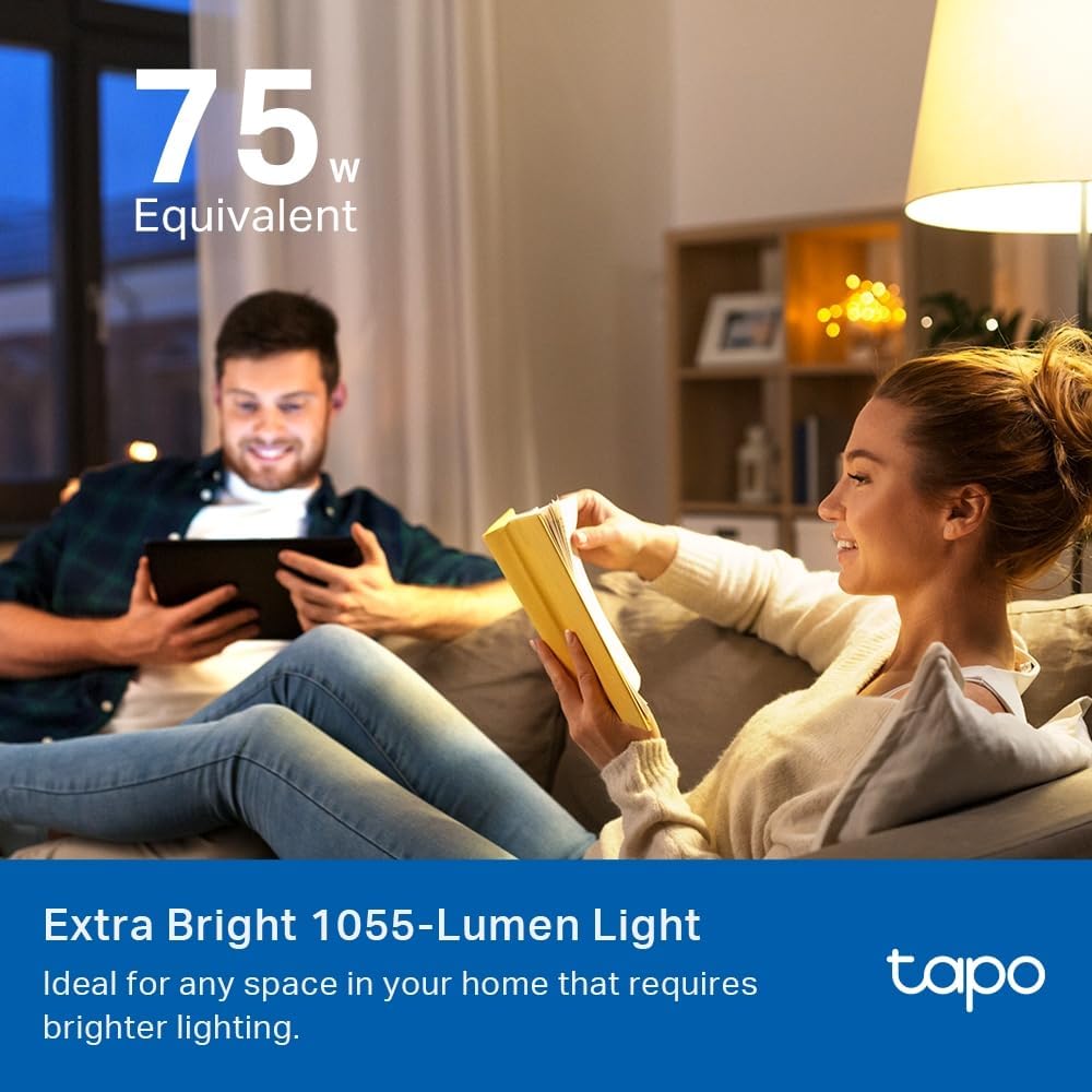 Buy Tapo,Tapo L535E Matter Smart Bulb E27 – 8.6W, 1055 lm, Dimmable & Tunable, Energy Monitoring, Works with Apple HomeKit, Alexa & Google - Gadcet UK | UK | London | Scotland | Wales| Near Me | Cheap | Pay In 3 | LED Light Bulbs