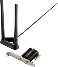 Buy ASUS,Asus (PCE-AXE59BT) AXE5400 Wi-Fi 6E Tri-Band PCI Express Adapter, Bluetooth 5.2, OFDMA & MU-MIMO, External Base - Gadcet UK | UK | London | Scotland | Wales| Ireland | Near Me | Cheap | Pay In 3 | Computer Components