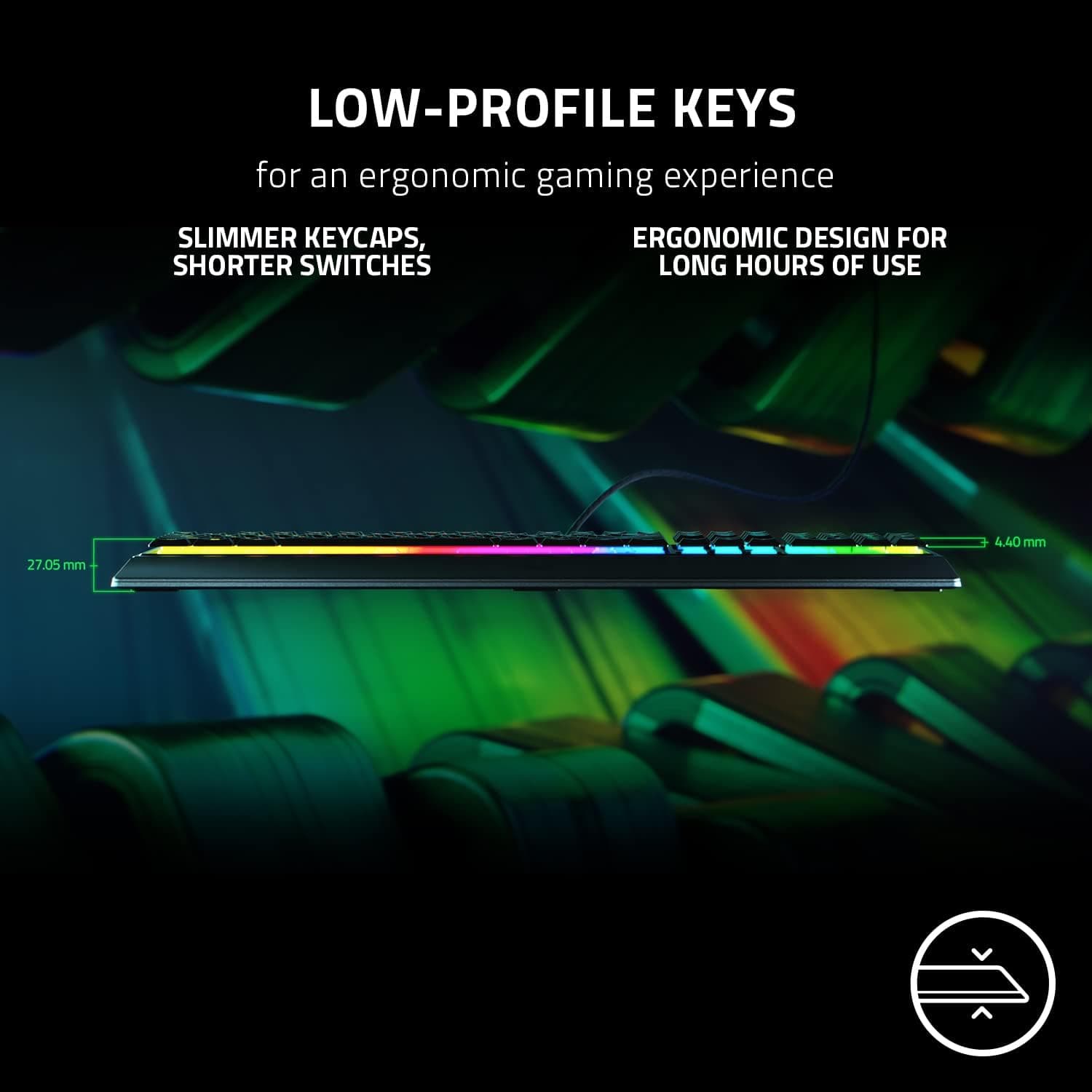 Buy Razer,Razer Ornata V2 - Gaming Keyboard with Mecha-Membrane Keys (Hybrid Mecha-Membrane Switch, Chroma RGB Backlight, Digital Volume Wheel, Ergonomic Wrist Rest) UK-Layout | Black - Gadcet.com | UK | London | Scotland | Wales| Ireland | Near Me | Cheap | Pay In 3 | gaming keyboard