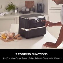 Buy Ninja,Ninja Foodi FlexDrawer Air Fryer, Dual Zone with Removable Divider, Large 10.4L Drawer, 7-in-1, Air-Fryer Uses No Oil, Air Fry, Roast, Bake, Max Crisp, Non-Stick Dishwasher Safe Parts, Black AF500UK - Gadcet UK | UK | London | Scotland | Wales| Near Me | Cheap | Pay In 3 | Air Fryers