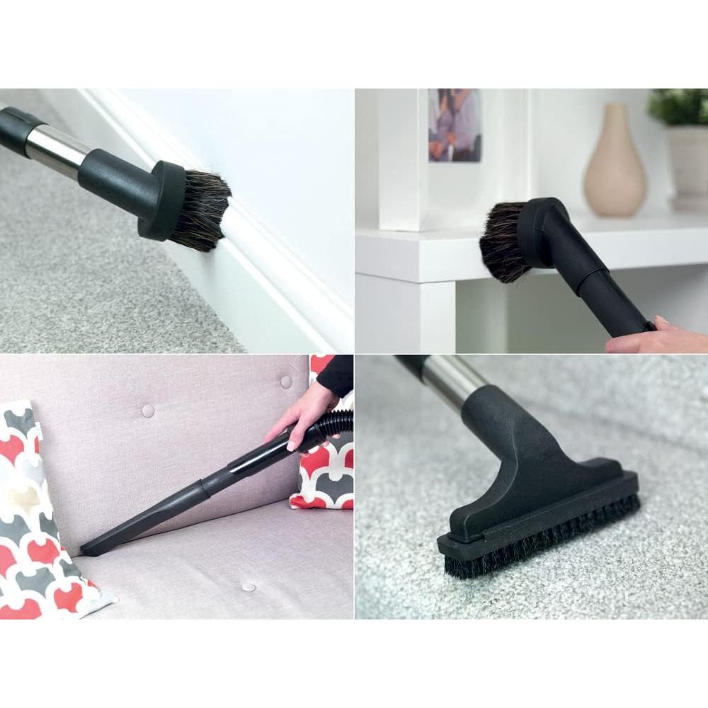 Buy Alann Trading Limited,Numatic HVT160 Henry Turbo 620W Vacuum Cleaner with AiroBrush and Microfresh Filtration, 9L - Red/Black - Gadcet UK | UK | London | Scotland | Wales| Near Me | Cheap | Pay In 3 | Vacuums