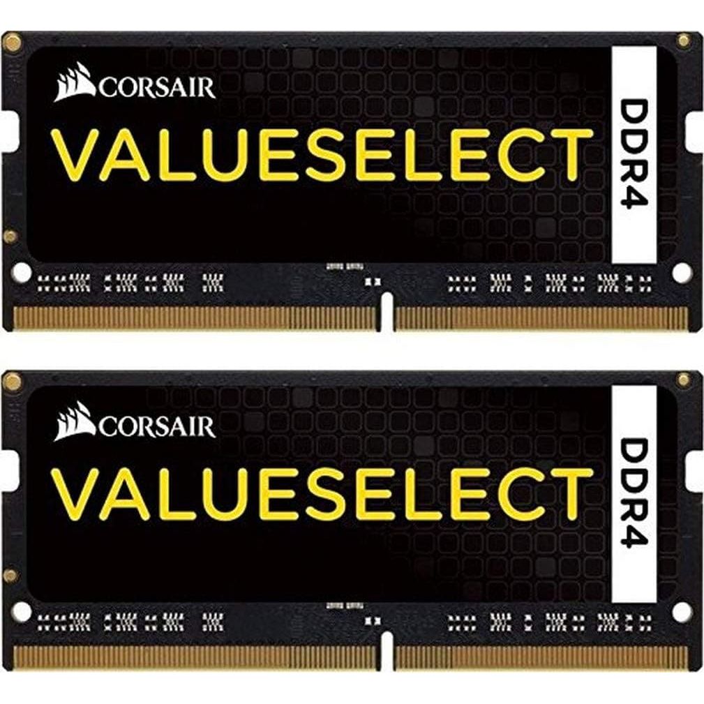 Buy Corsair,Corsair Value Select SODIMM 16GB (2x8GB) DDR4 2133MHz C15 Memory for Laptop/Notebooks - Black - Gadcet UK | UK | London | Scotland | Wales| Ireland | Near Me | Cheap | Pay In 3 | Computer Components