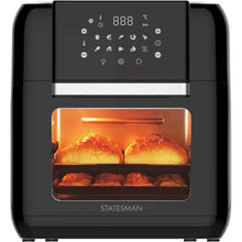 Buy Statesman,Statesman SKAO11015BK Digital Air Fryer Oven with Rotisserie 11 Litre, 1500W, 60 Minute Timer, 360 Hot Air Circulation, 10 Cooking Programs, Basket & Skewer Set Included - Gadcet UK | UK | London | Scotland | Wales| Ireland | Near Me | Cheap | Pay In 3 | Deep Fryers