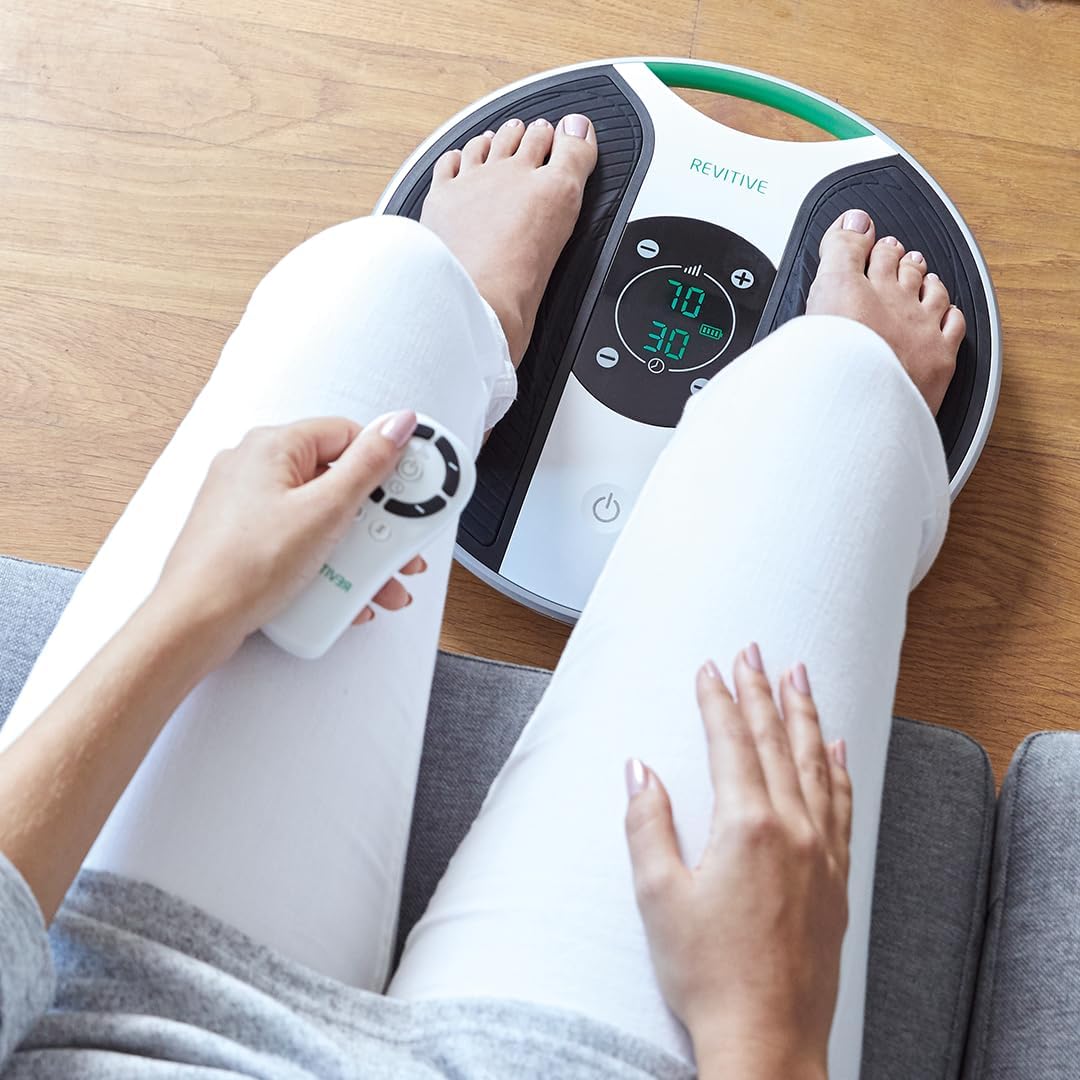 Buy Revitive,Revitive Medic Circulation Booster - Drug-Free Relief for Aching Legs, Swollen Feet & Ankles - Gadcet UK | UK | London | Scotland | Wales| Near Me | Cheap | Pay In 3 | Electrical Muscle Stimulators
