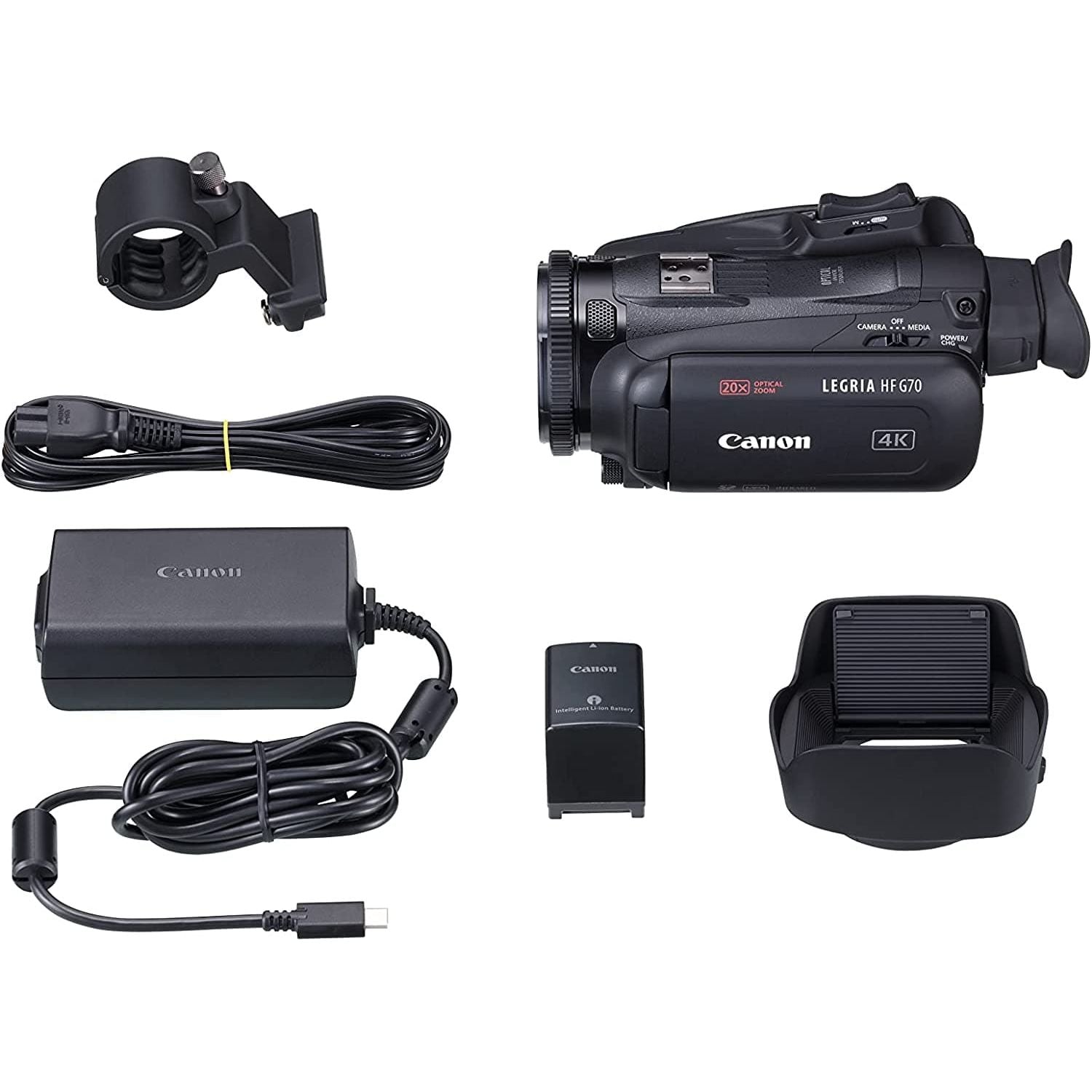 Buy Canon,Canon 5734C005 Legria HF G70 20xZoom 4K Sensor FHD Camcorder - Gadcet.com | UK | London | Scotland | Wales| Ireland | Near Me | Cheap | Pay In 3 | Digital Video Recorders