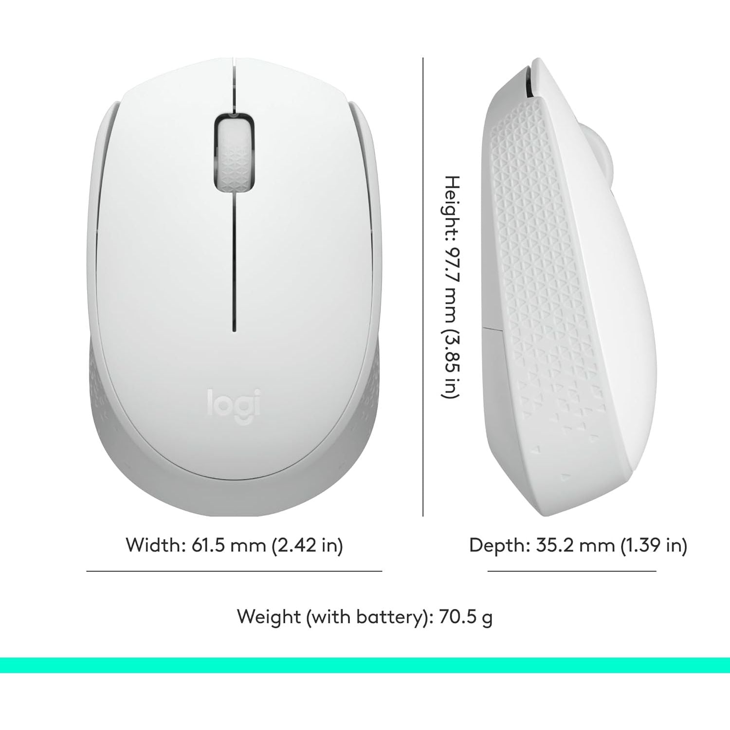 Buy Logitech,Logitech M171 Wireless Mouse – 2.4GHz, USB Mini Receiver, 12-Month Battery, White - Gadcet UK | UK | London | Scotland | Wales| Near Me | Cheap | Pay In 3 | Keyboard & Mouse