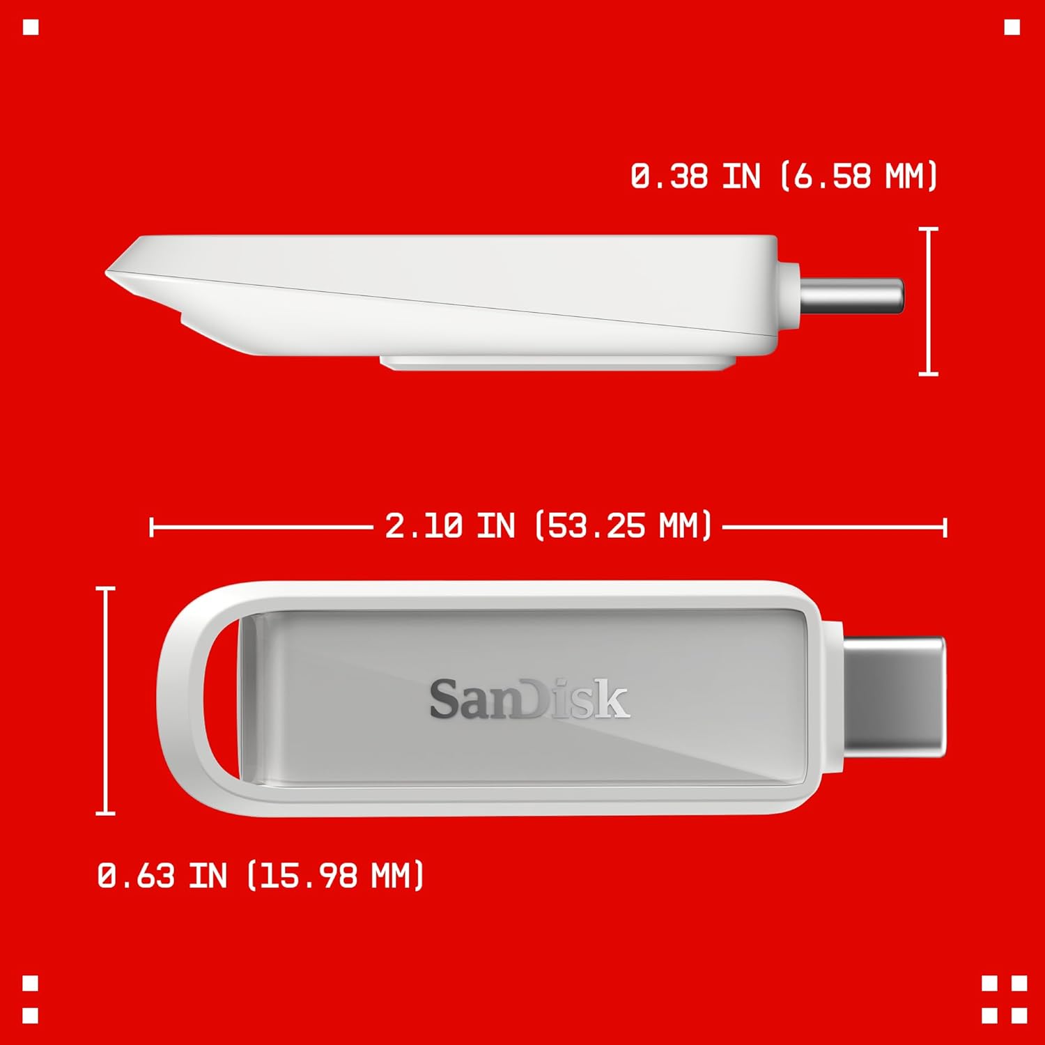 Buy SanDisk,SanDisk Phone Drive for USB Type-C Devices – 512GB Flash Drive, Up to 150MB/s, Auto Backup & Data Recovery – Arctic White - Gadcet UK | UK | London | Scotland | Wales| Near Me | Cheap | Pay In 3 | USB Flash Drives