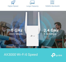 Buy TP-Link,TP-Link AX3000 Dual Band Mesh Wi-Fi 6 Range Extender, Broadband/Wi-Fi Extender, Wi-Fi Booster/Hotspot with 1 Gigabit Port, 160 MHz Channels, Built-In Access Point Mode, Easy Setup, UK Plug (RE705X) - Gadcet UK | UK | London | Scotland | Wales| Near Me | Cheap | Pay In 3 | Network Cards & Adapters