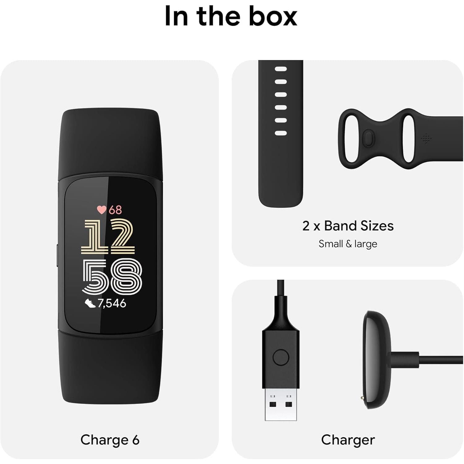Buy Google,Fitbit by Google Charge 6 Activity Tracker with Google Wallet and Google Maps - Gadcet UK | UK | London | Scotland | Wales| Ireland | Near Me | Cheap | Pay In 3 | Smart Watch