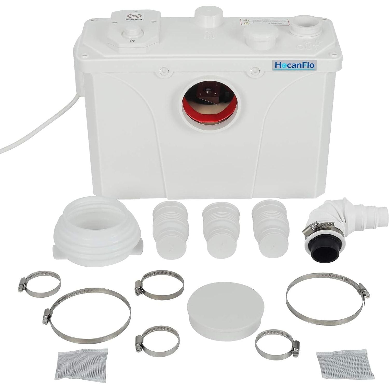 Buy HOCANFLO,Hocanflo 700W Sewerage Pump Macerator Toilet Waste Water Pump For Toilet Sink - Gadcet UK | UK | London | Scotland | Wales| Ireland | Near Me | Cheap | Pay In 3 | Bathroom Accessories