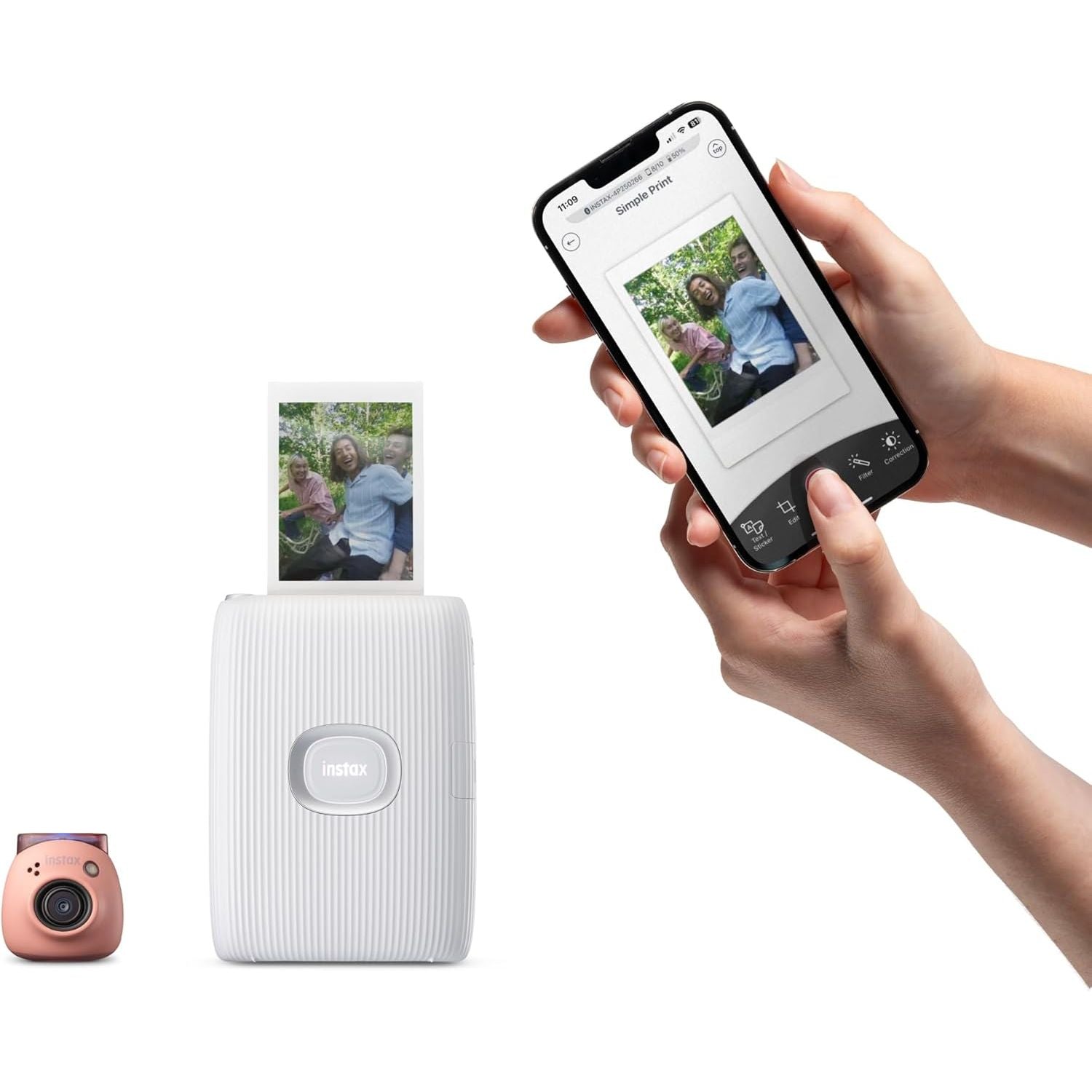 Buy FUJIFILM,INSTAX PAL, Powder Pink Digital Camera - Gadcet UK | UK | London | Scotland | Wales| Near Me | Cheap | Pay In 3 | Instant Film Cameras