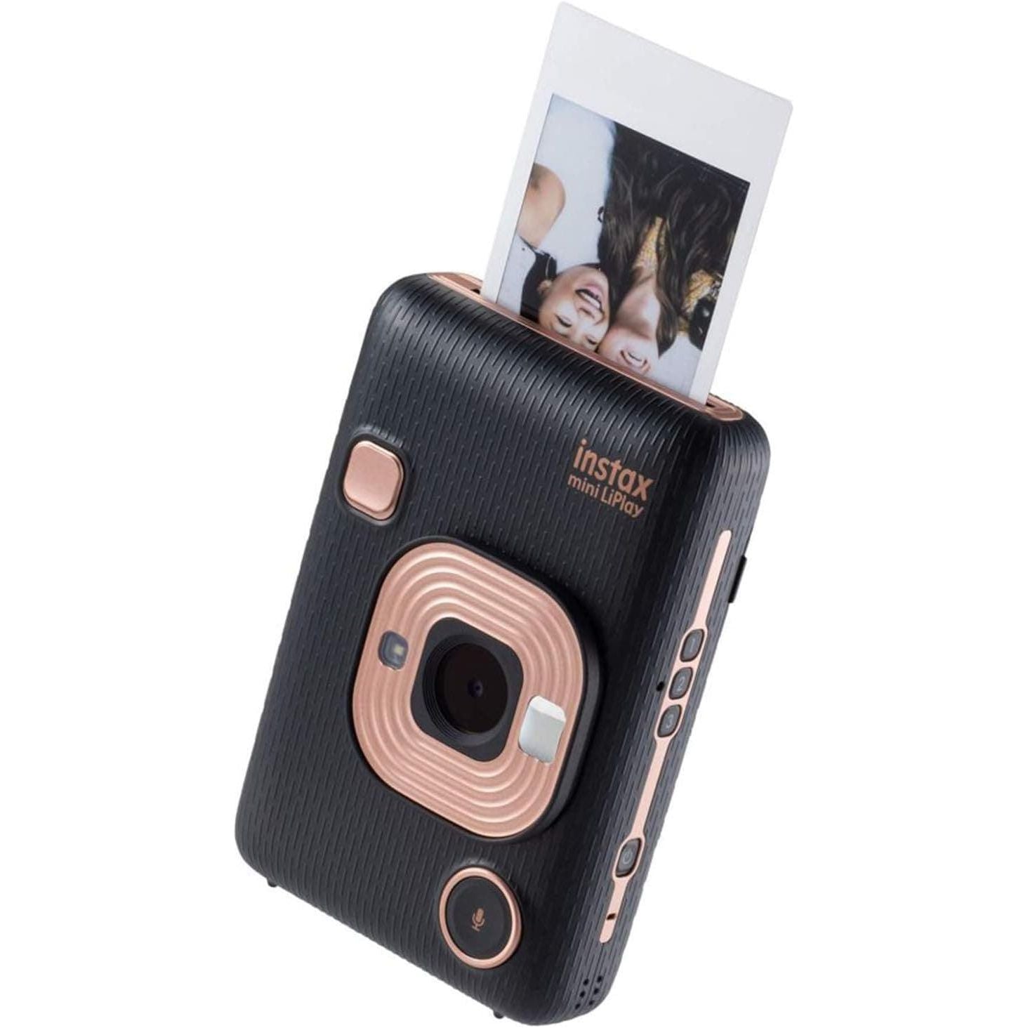 Buy Instax,instax mini LiPlay 2-in-1 hybrid instant photo camera and printer with 2.7 inch LCD screen, mini film formT, ELEGANT BLACK - Gadcet UK | UK | London | Scotland | Wales| Near Me | Cheap | Pay In 3 | Camera Accessories