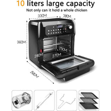 Buy Uten,Uten 10L Digital Air Fryer Oven | 1500W Smart Tabletop with LED Touch Control, 12 Presets & Recipe Book - Gadcet UK | UK | London | Scotland | Wales| Near Me | Cheap | Pay In 3 | Small Kitchen Appliances