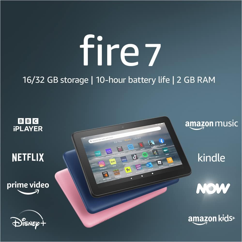 Buy Amazon,Amazon Fire 7 7 Inch 16GB Wi-Fi Tablet - Pink - Gadcet UK | UK | London | Scotland | Wales| Near Me | Cheap | Pay In 3 | Tablet Computers