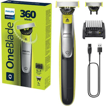 Philips OneBlade 360 for Face and Body - 5-in-1 Adjustable Comb, Body Comb and Skin Guard QP2834/23