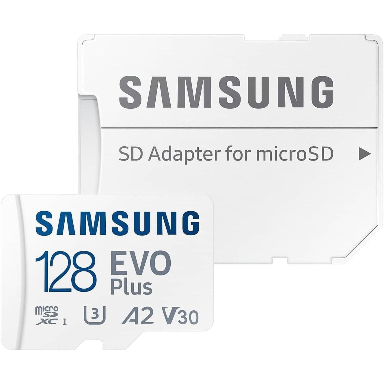 Buy SAMSUNG,Samsung Evo plus 128GB microSD SDXC U3 class 10 A2 memory card 130MB/S Adapter - Gadcet UK | UK | London | Scotland | Wales| Near Me | Cheap | Pay In 3 | Flash Memory Cards
