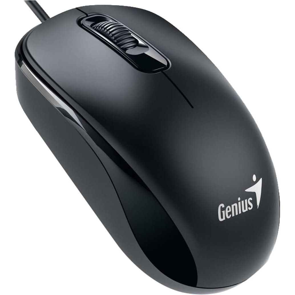 Buy Genius,Genius DX-110 - Optical Mouse 1000 dpi, Wired - USB - Black - Gadcet.com | UK | London | Scotland | Wales| Ireland | Near Me | Cheap | Pay In 3 | Mice & Trackballs