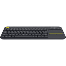 Buy Logitech,Logitech K400 Plus Wireless Touch TV Keyboard with Built-in Touchpad, Media Controls, QWERTY UK Layout - Black - Gadcet UK | UK | London | Scotland | Wales| Near Me | Cheap | Pay In 3 | Keyboard & Mouse