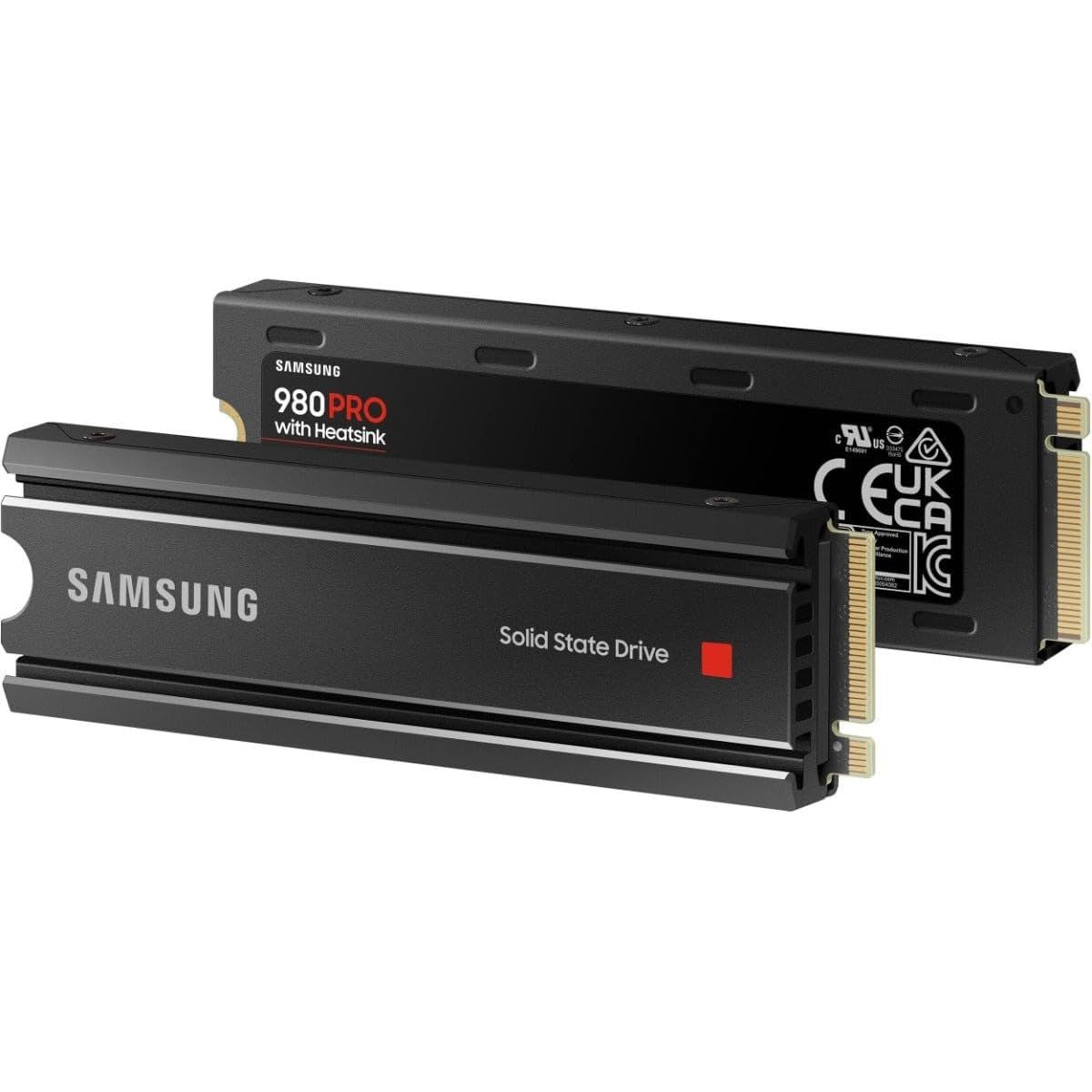 Buy Samsung,Samsung 980 PRO 2TB SSD with Heatsink - PCIe Gen 4 NVMe M.2, Max Speed, PS5 Compatible, MZ-V8P2T0CW, Black - Gadcet UK | UK | London | Scotland | Wales| Near Me | Cheap | Pay In 3 | Hard Drives