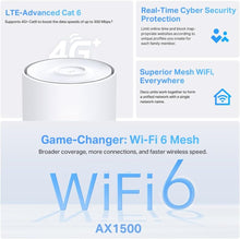 Buy TP-Link,TP-Link Deco X10-4G 4G+ Router WiFi 6 AX1500Mbps WiFi Router, 4G+ Cat6 WiFi 4G Router, 4G Router with Sim Slot, Sim Card Router, Mesh WiFi 6 System, Gigabit Ports, WiFi Extender Booster - Gadcet UK | UK | London | Scotland | Wales| Near Me | Cheap | Pay In 3 | Network Cards & Adapters