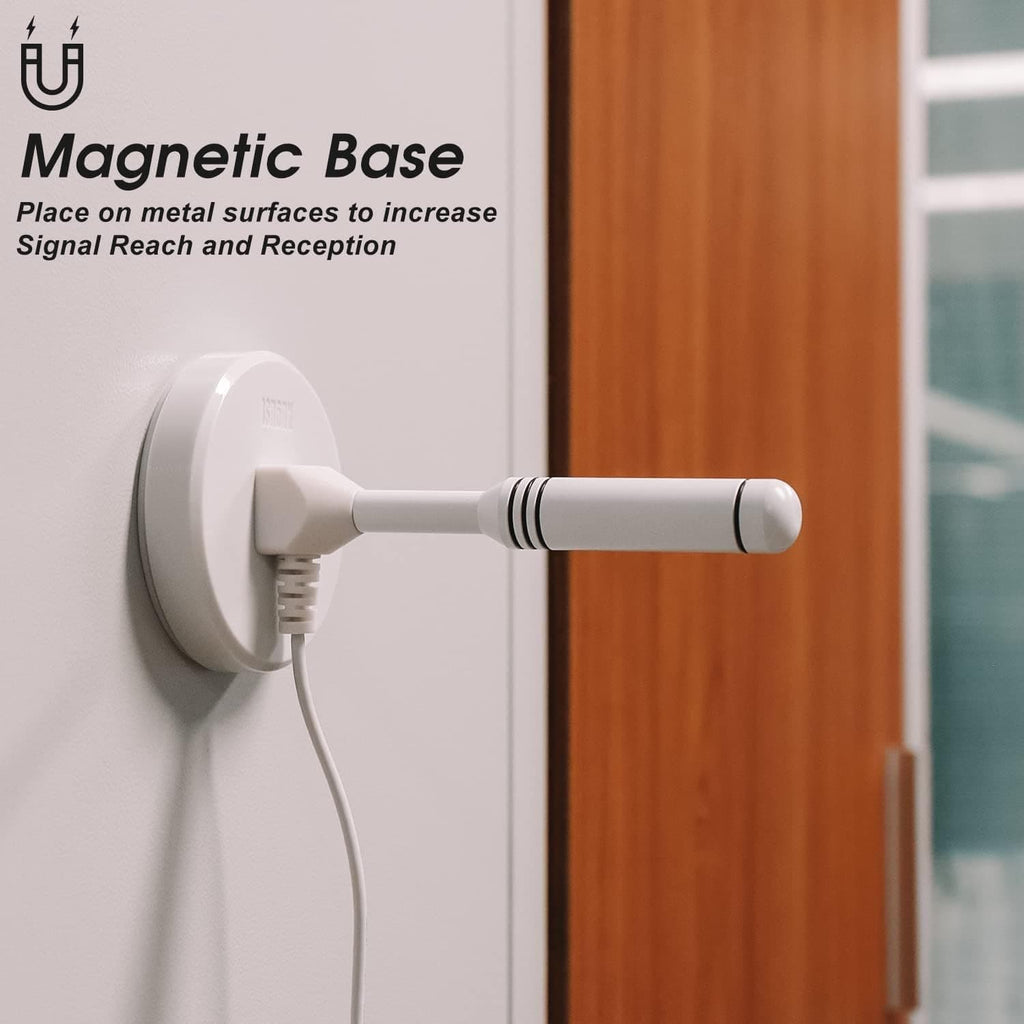 Indoor TV Freeview Aerial Digital 4K HD High Gain Flat Design With Sta