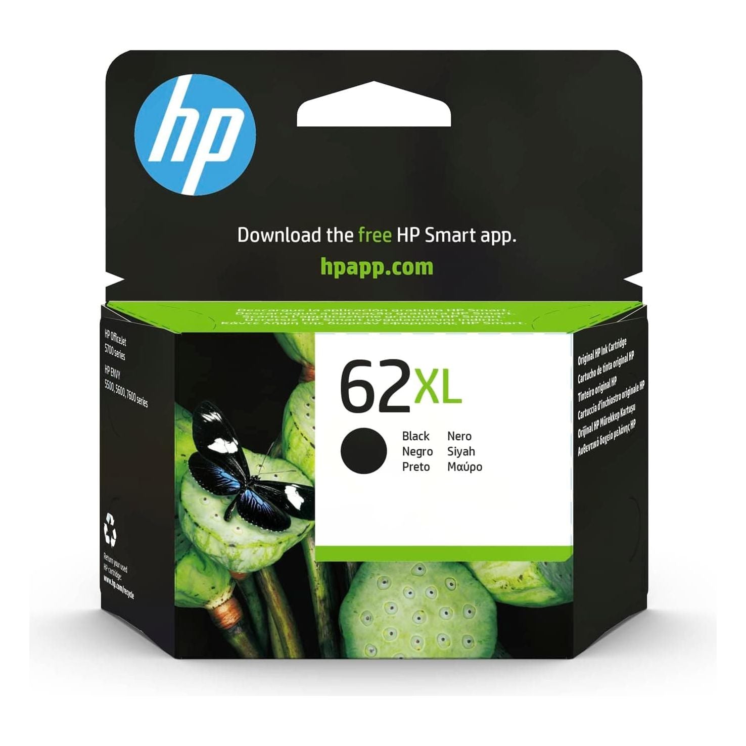 Buy HP,HP 62XL High Yield Black Original Ink Cartridge - Gadcet UK | UK | London | Scotland | Wales| Ireland | Near Me | Cheap | Pay In 3 | Toner & Inkjet Cartridges