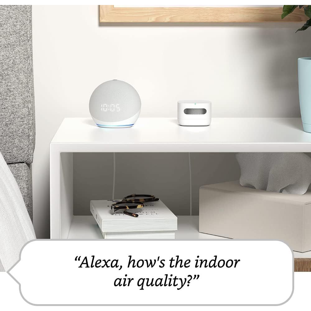 Buy Amazon,Amazon Smart Air Quality Monitor (Newest Gen) – Works with Alexa - Gadcet UK | UK | London | Scotland | Wales| Near Me | Cheap | Pay In 3 | Air Quality Meters