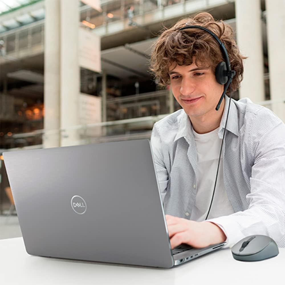 Buy Dell,Dell WH1022 Stereo Headset - Black - Gadcet UK | UK | London | Scotland | Wales| Near Me | Cheap | Pay In 3 | Headsets