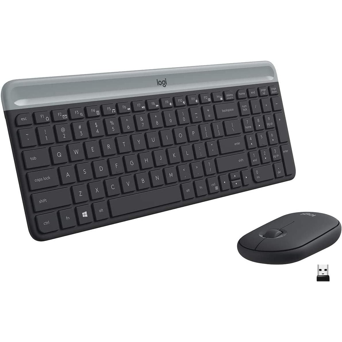 Buy Logitech,Logitech MK470 Slim Wireless Keyboard & Mouse Combo - Gadcet.com | UK | London | Scotland | Wales| Ireland | Near Me | Cheap | Pay In 3 | Keyboard & Mouse