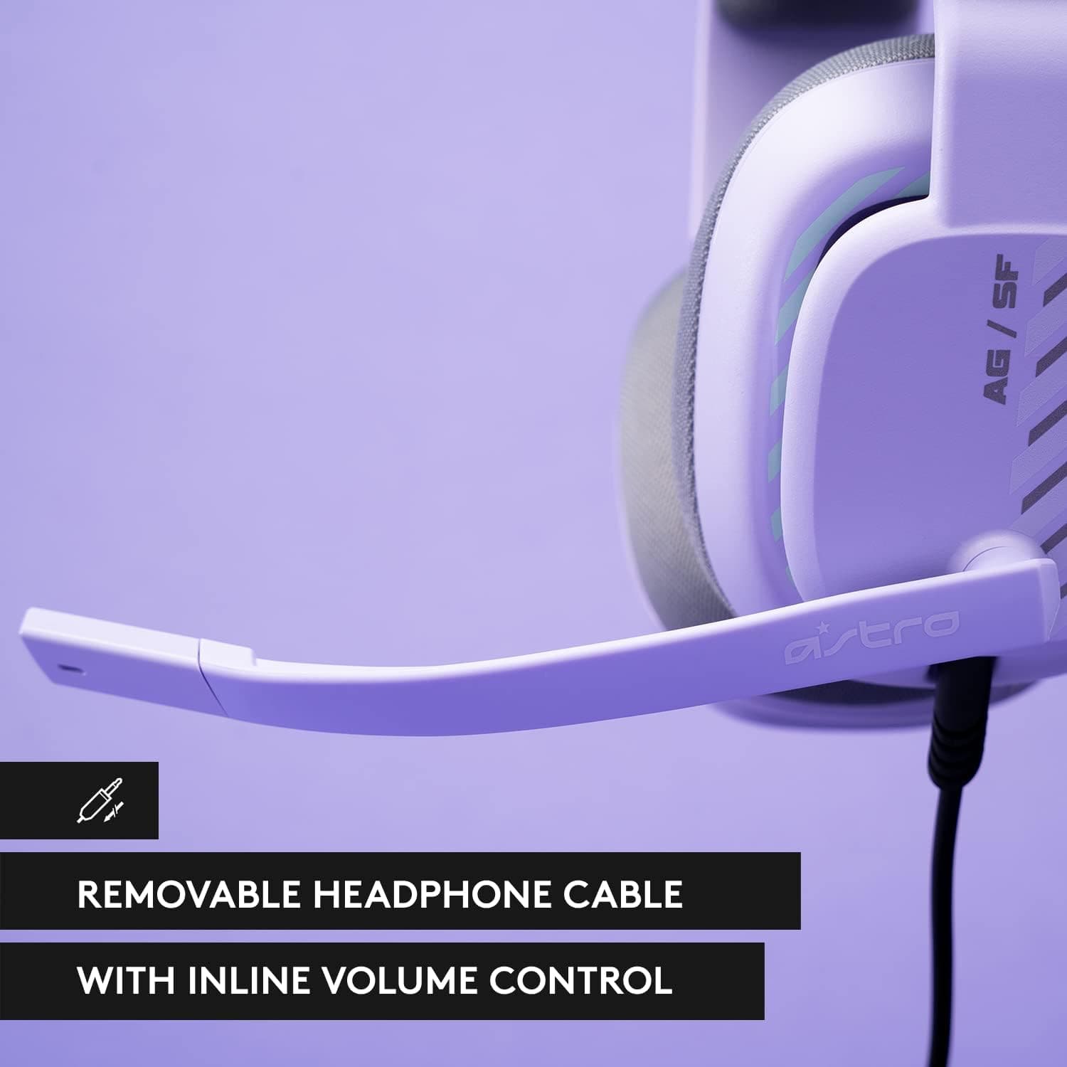 Buy ASTRO Gaming,ASTRO A10 Gaming Headset Gen 2 Wired Headset, Over-ear Gaming Headphones, Lightweight, Flip-to-mute microphone, 32 mm drivers, For Xbox Series X|S, Xbox One, PS5, PS4, Nintendo Switch, PC - Lilac - Gadcet UK | UK | London | Scotland | Wales| Near Me | Cheap | Pay In 3 | Headphones & Headsets