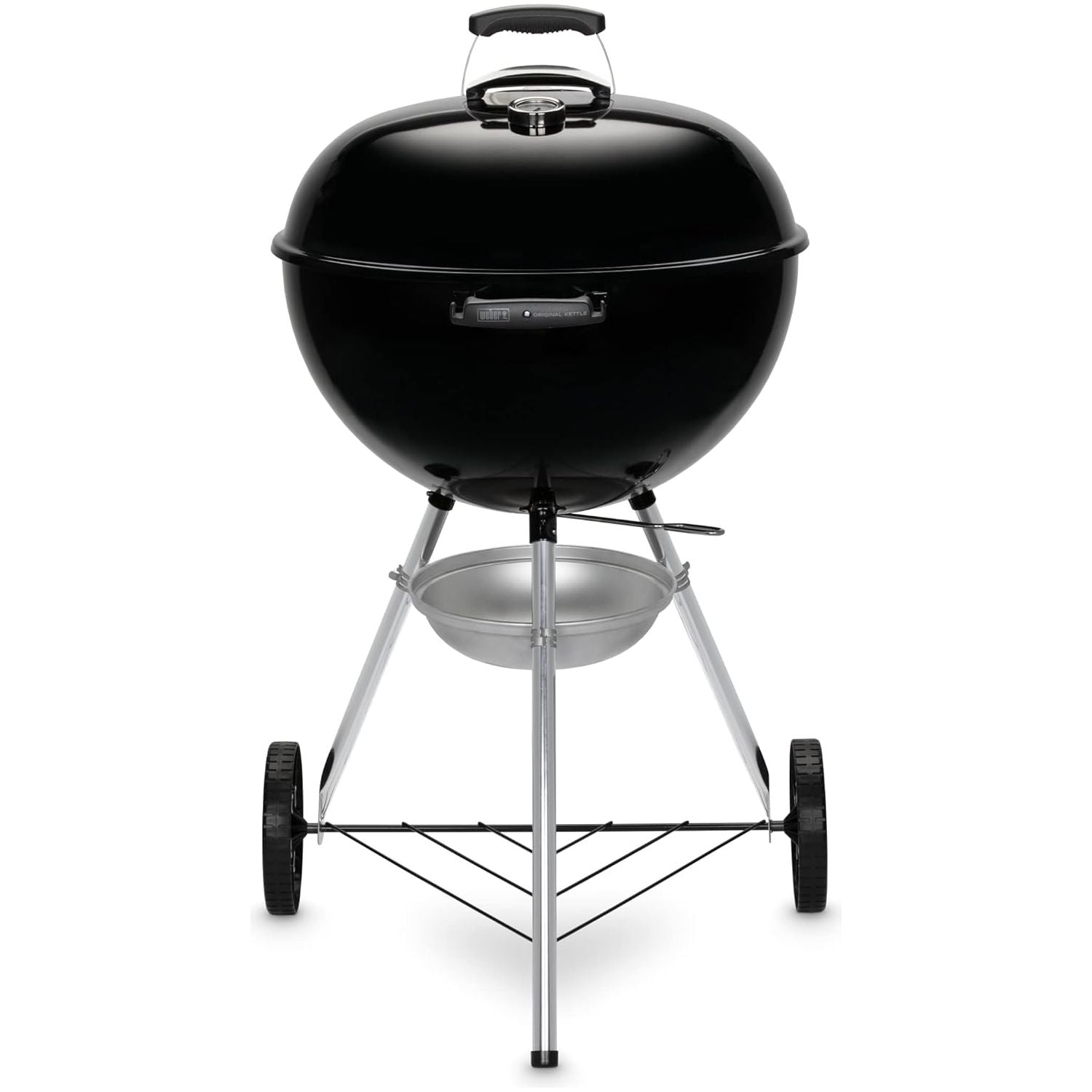 Buy Weber,Weber Original Kettle Charcoal Grill Barbecue, 57cm E-5710 BBQ Grill with Lid Cover, Thermometer, Stand & Wheels Freestanding Outdoor Oven & Cooker with Porcelain-Enamelled Bowl - Black - Gadcet UK | UK | London | Scotland | Wales| Near Me | Cheap | Pay In 3 | Outdoor Grills