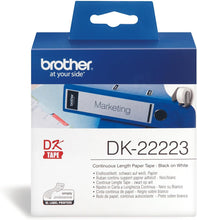 Buy Brother,Brother DK-22223 Label Roll – Continuous Length Paper, Black on White, 50mm x 30.48m, Single Roll, Genuine Brother Supplies - Gadcet UK | UK | London | Scotland | Wales| Near Me | Cheap | Pay In 3 | Toner & Inkjet Cartridge Refills