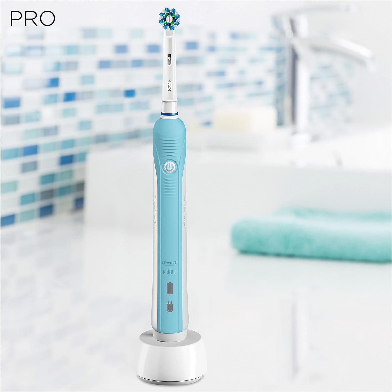 Buy Oral-B,Oral-B Pro 600 Electric Toothbrush - Deep Clean - Gadcet.com | UK | London | Scotland | Wales| Ireland | Near Me | Cheap | Pay In 3 | Health & Beauty