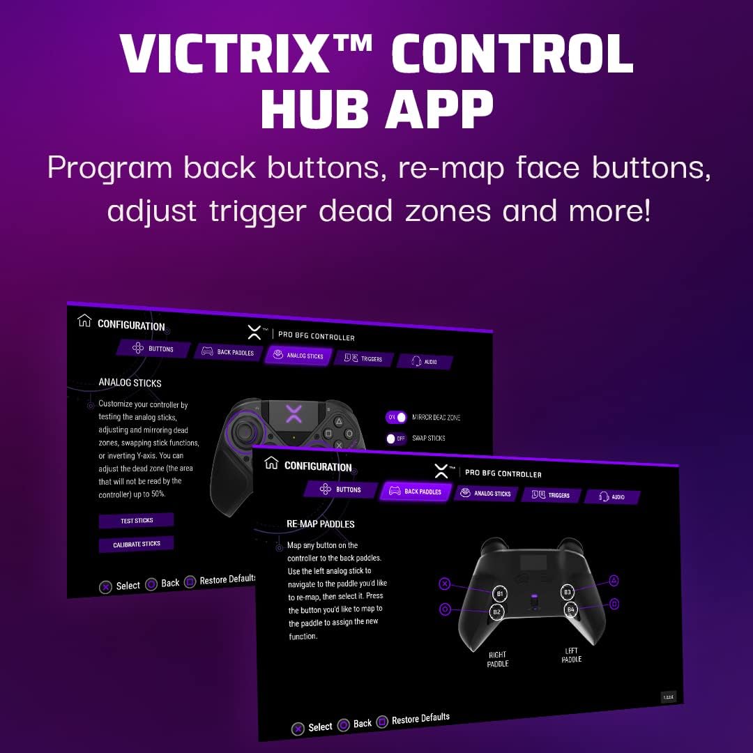 Buy PlayStation,Victrix ProCon BFG Wireless Controller for PS5, PS4, PC - Gadcet UK | UK | London | Scotland | Wales| Near Me | Cheap | Pay In 3 | Home Game Console Accessories